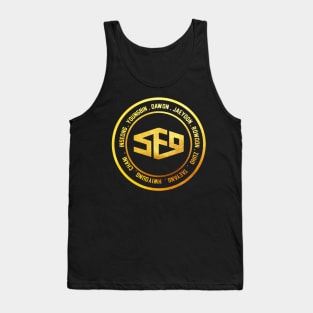 SF9 Logo Gold Tank Top